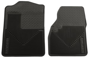 Dodge Ram 2500 SLT Floor Mats - Front - Husky Liners - Heavy Duty - Black - `94-`01